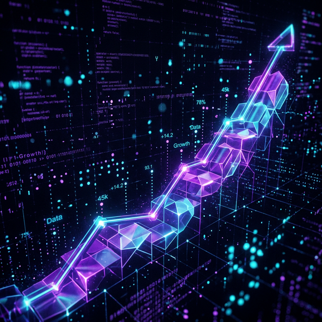 SEO Traffic Graph Growth
